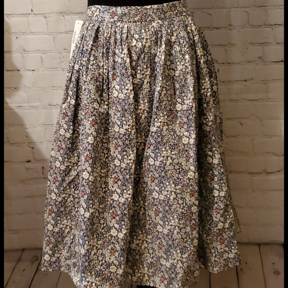Liberty for J Crew skirt waist 25"
